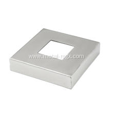 Stainless Steel Post Base Flange Square Cover